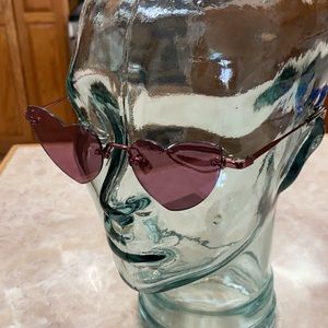 Saint Laurent Lou Lou Heart Sunglasses